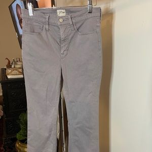 J Crew Grey Wash Jeans (Size 27P)